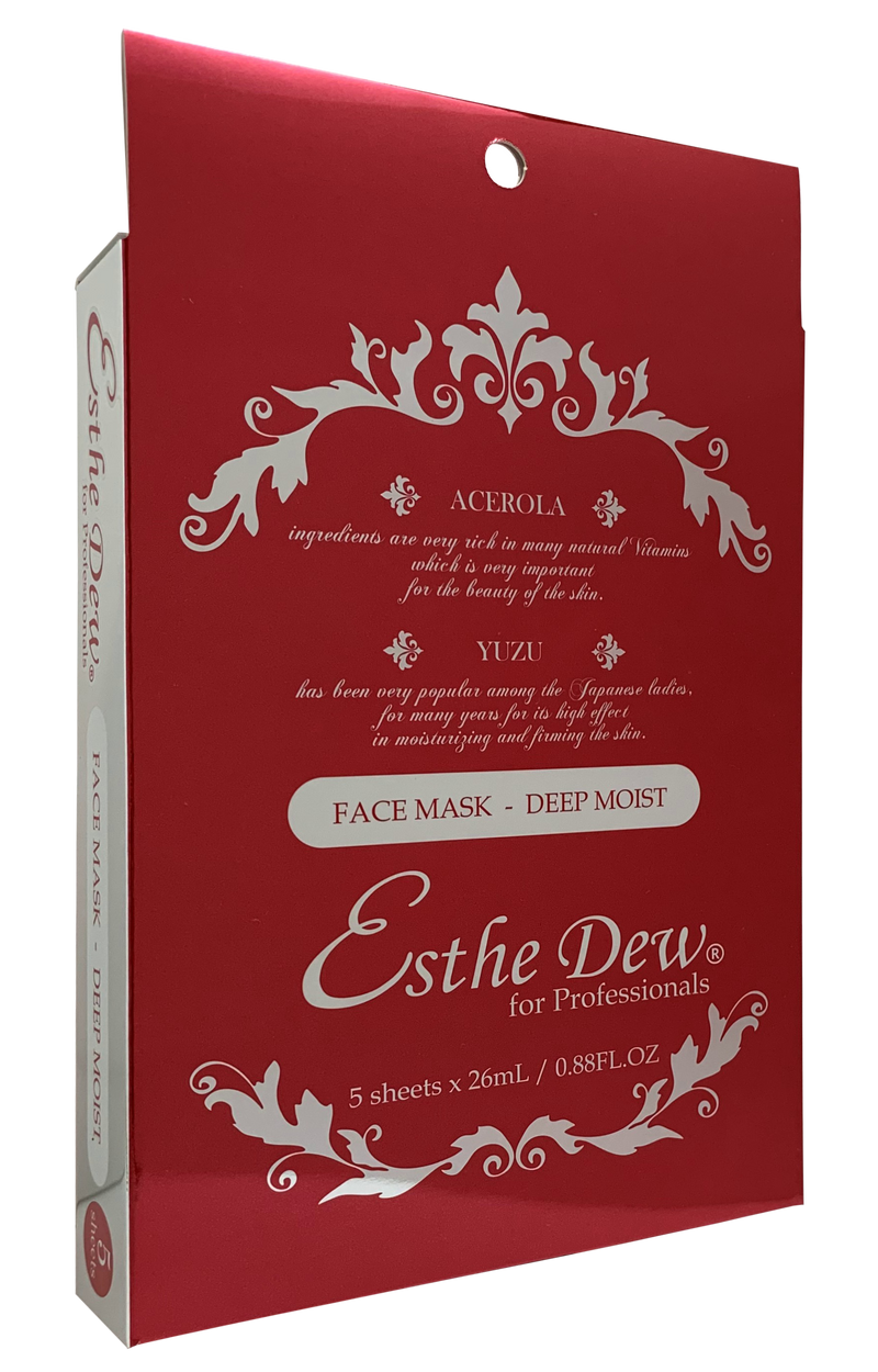 [Esthe Dew] Face Mask -Deep moist- 5 Seets