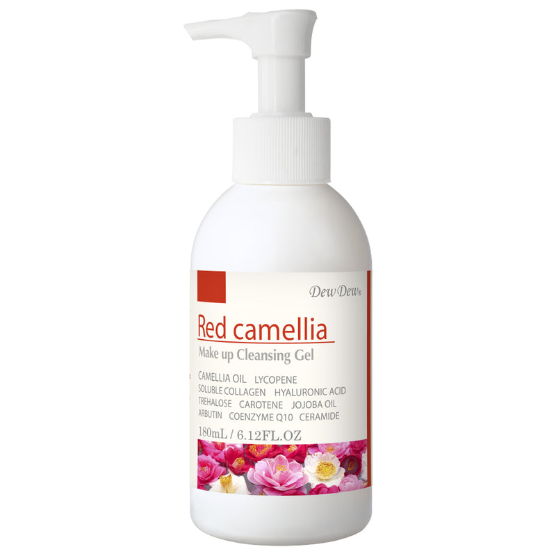 [Dew Dew] Cleasing gel 180mL -Red camellia-